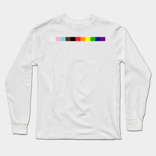 Progress Pride Bumper Long Sleeve T-Shirt